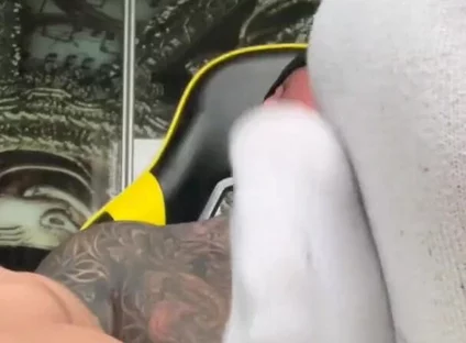 Stinky White Gym Socks