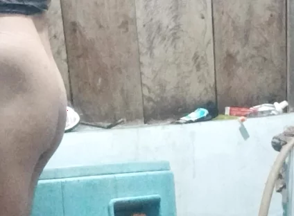 Big Dick Again Pissing in the Bathroom