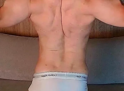Flex. Showing off My Perfect Body