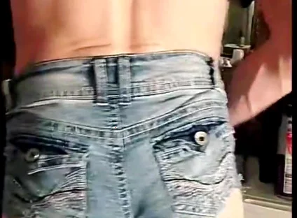 Cdmichell Wearing Crop Top & Booty Shorts with Cock Hanging Out of My Pocket K Hangin