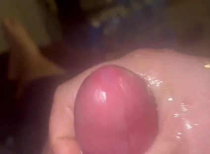 Jacking off My Six Inch Cock