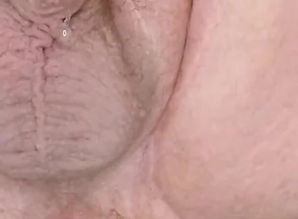 BIG toy anal on the fucking machine!