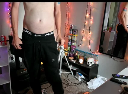 My Bouncy Cock Wants You to Suck It as My Belly Gets Fuller!