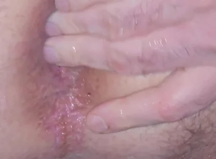 4K Anal Dildo Play and Ride with Cum Shot and Gape View