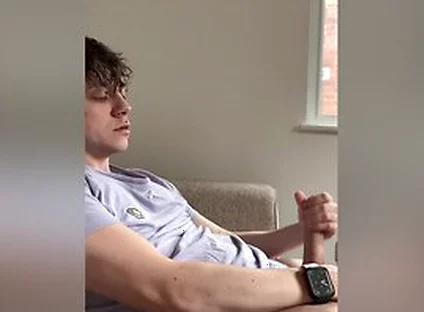 Lucas Twink Cumming In Tight Underwear