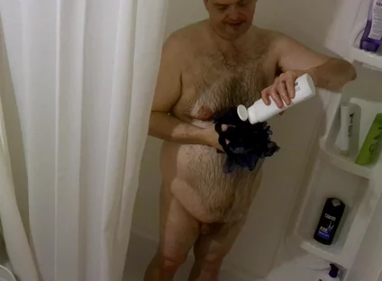 Stepdad Going to Take a Shower