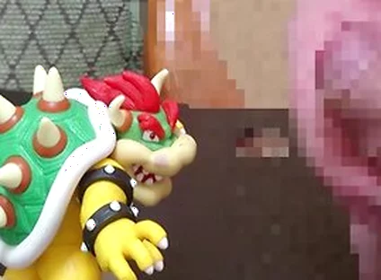 Bowser Figure Bukkake