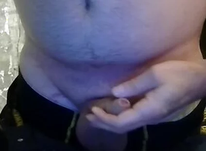 Boss Massaging My Juicy Cock