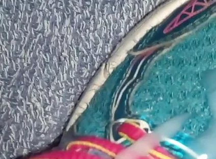 Cum on Asics Sneakes