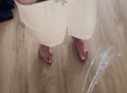 Cum on the Mirror