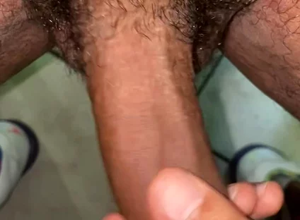 Handjob while using bel air jordans