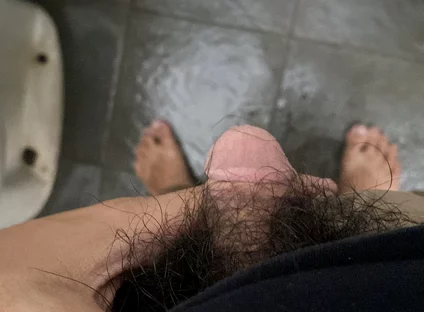A Private Moment in My Friend’s Bathroom