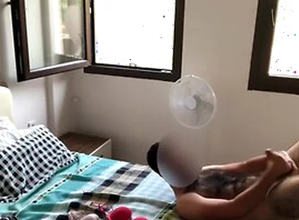 Horny Hairy Man Sneaks Jerk Off And Cums In Hotel Room
