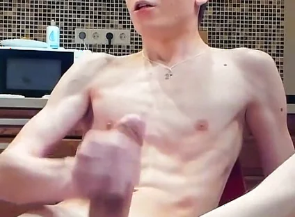 Cute Boy with BIG Cock