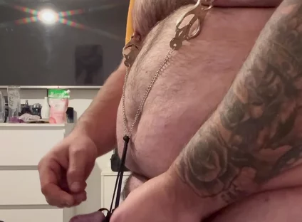 Extreme Cock and Ball Bondage