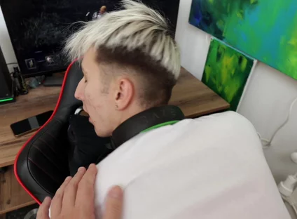 Stepdad Fucked a Cute Twink in the Mouth and Hole, Filling It with Sperm