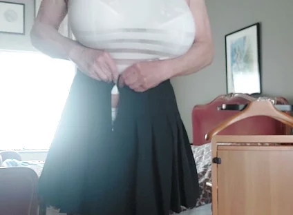 Sunday morning getting clothed