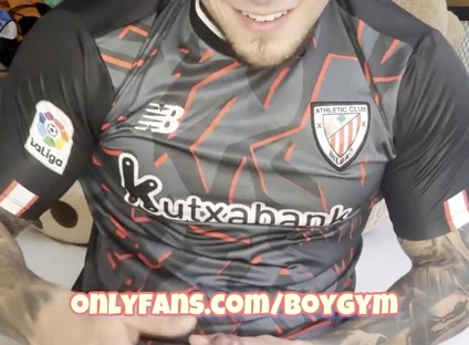 Football Player No Hands Cum