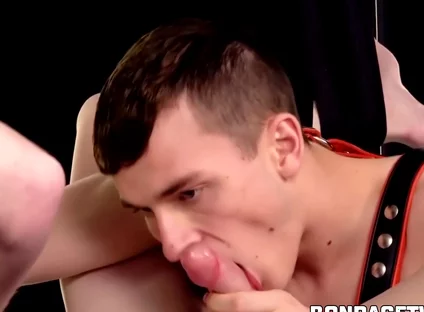 Twink Used And Dominated By On The Sex Sling - Tyler Tanner, Twink Hunter And Myott Hunter