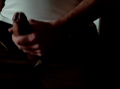 Daddy Is Shameless When He's Home Alone and Cums on His Clothes