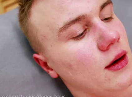 Twink Jerk off with Slippery Boy Kasper