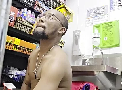 Jerking off at My Second Job