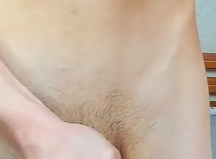 Hot Handjob of Huge 23cm Cock and Big Cumshot on Camera