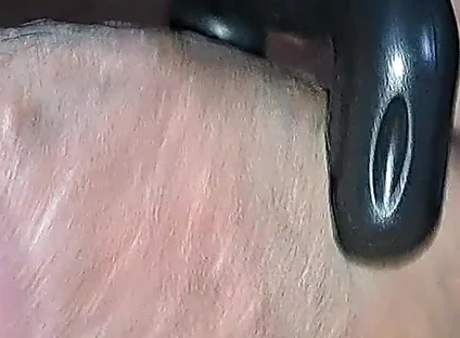 Massage Gun and Great Cumshot