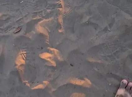 Walking Naked an Cumming in the Dunes of Maspalomas