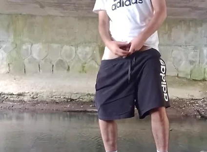 Playing with My Pet Under the Bridge