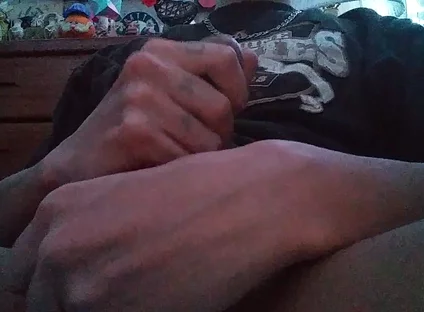 Close-up Masturbation of Stiff Cock by Kingspade