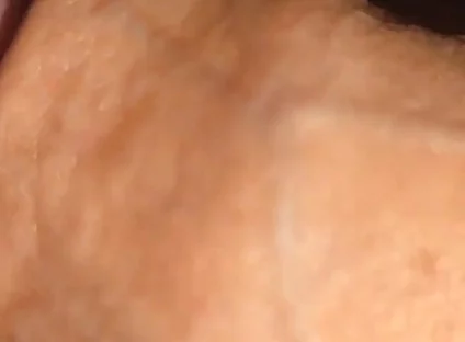 Creamy Pre-cum Slowly Sliding Down the Hole.