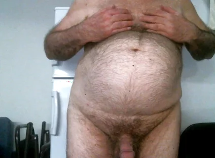 Coach Karl Belly and Nipple Rub
