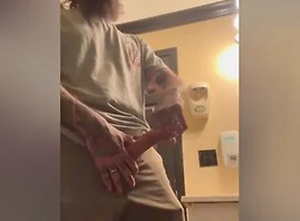 Jerk & Cum In Bathroom At Work Cum With Me Bro