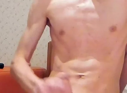 Very Handsome Guy Gets an Incredible Orgasm