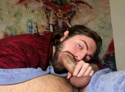Sucking Thick Hard Cock and Bouncing Till He Cums After Shower