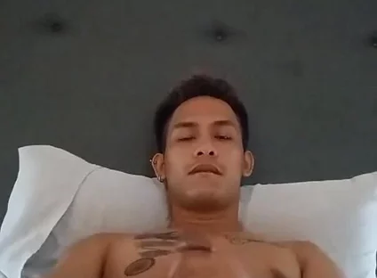 Sexy Asian Guy Hotel Wanking