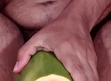 New Video of Fucking Fruit. Papaya's Turn