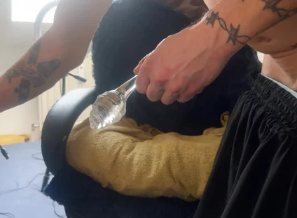 Glasplug in My Ass
