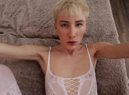 Sissy Boy Sucks Stepdad's Dick and Takes It in the Ass
