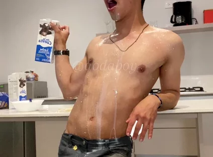 Shower Milk and Cum