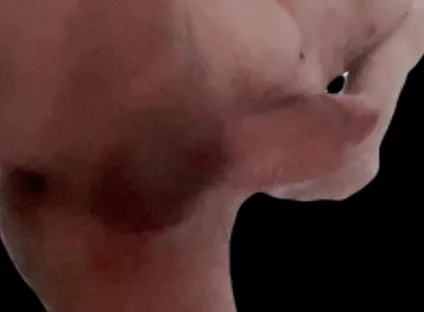 Masturbating Standing up