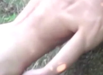Twink fucked sexy straight boy in cruising forest outdoor