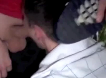 Sex tape with 2 sneakers boy at home