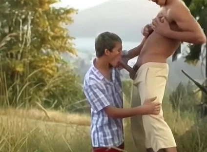Sex with a Gorgeous Stranger on a Mountain Meadow