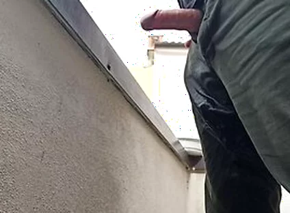 Peeing In My Pants Watching From The Balcony
