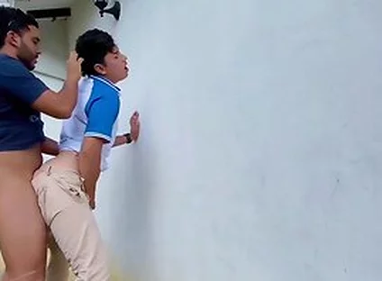 Cruising Stranger Fucks Me Outdoors Bareback Until He Cums Inside Creampie