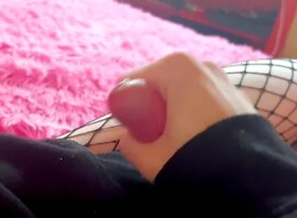 Femboy Cums On Himself After A Tough Day To Feel Better (*w*)