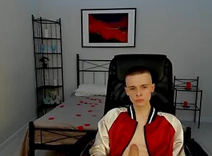 Blonde Twink Gay Masturbate With Big Dick Fuck Soo Hard