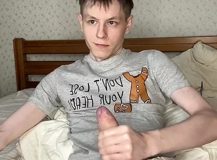 Three Days Abstinence Ends in Twink Bed Flooding